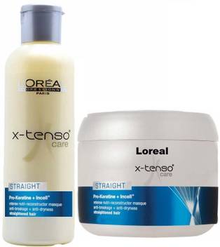 L Oreal Paris X Tenso Care Straight Pro Keratin Shampoo And Mask