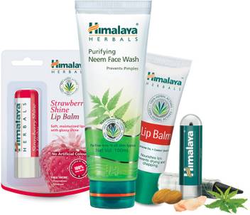 Himalaya Face Kit Kajal Lip Balm S Face Wash Price In India Buy Himalaya Face Kit Kajal Lip Balm S Face Wash Online At Flipkart Com