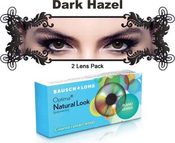Bausch Lomb New Natural Look Dark Hazel Color By Visions India 3