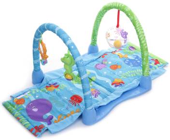 Fisher Price Ocean Wonders Kick Crawl Aquarium Gym Ocean