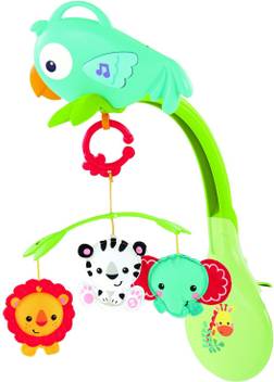 Fisher Price Rainforest Friends 3 In 1 Musical Mobile Rainforest
