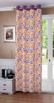 Lushomes 274 3 Cm 9 Ft Cotton Long Door Curtain Single Curtain