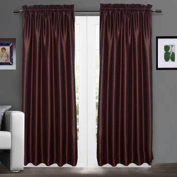 Zappy Cart 183 Cm 6 Ft Dupion Window Door Curtain Pack Of 2