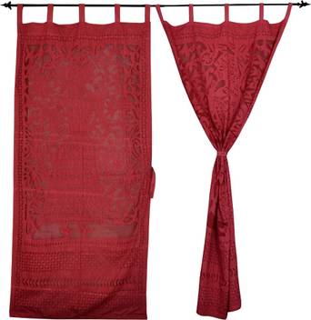 Lal Haveli 228 Cm 7 Ft Cotton Door Curtain Pack Of 2 Buy Lal Haveli 228 Cm 7 Ft Cotton Door Curtain Pack Of 2 Online At Best Price In India Flipkart Com
