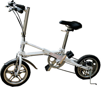 folding cycle with gear