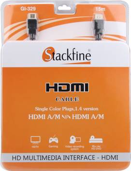 Stackfine Gi 329 15 M Hdmi Cable Stackfine Flipkart Com
