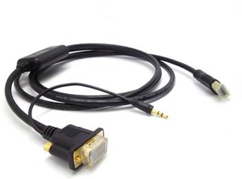 Aptron Hdmi To Vga 15pin Male 3 5mm Audio Cable 0 8 M Vga Cable Aptron Flipkart Com