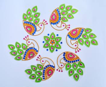 Nandini Light Green Wall And Floor Decoration Price In India Buy