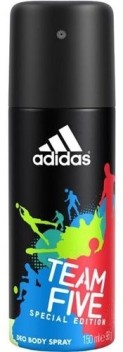 adidas team five body spray