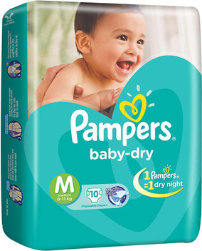 pampers medium tape price
