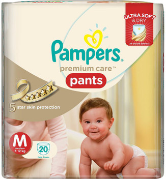 pampers pants medium 20 pieces price