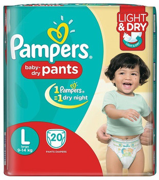 flipkart pampers diapers