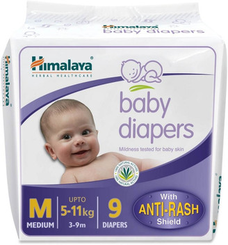 himalaya baby diapers m size