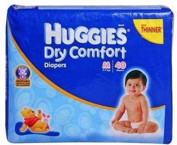 Huggies Dry Comfort Diaper M Buy 40 Huggies For 5 12 Months