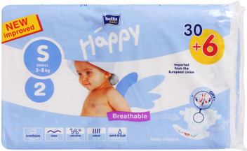 happy diaper large 30 pcs price