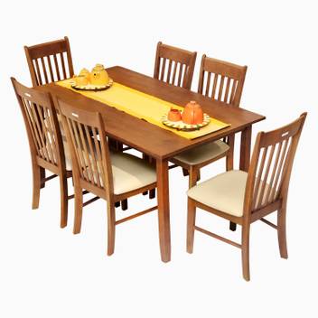 Godrej Interio Alicica Venus Dining Set Engineered Wood 6 Seater Dining Set Price In India Buy Godrej Interio Alicica Venus Dining Set Engineered Wood 6 Seater Dining Set Online