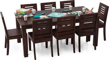 Urban Ladder Arabia Xl Capra Solid Wood 8 Seater Dining Set Price In India Buy Urban Ladder Arabia Xl Capra Solid Wood 8 Seater Dining Set Online At Flipkart Com