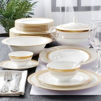 Noritake Pack Of 61 Porcelain Dinner Set Price In India Porcelain Dinner Set Price In India