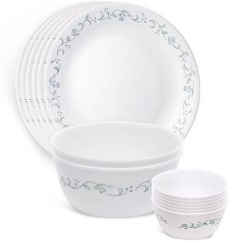 Corelle Livingware Country Cottage Pack Of 14 Dinner Set Price In