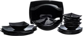 Luminarc Pack Of 21 Glass Quadrato Dinner Set Price In India Buy Luminarc Pack Of 21 Glass Quadrato Dinner Set Online At Flipkart Com