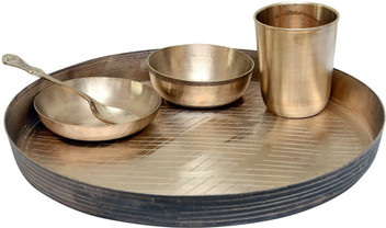 bronze dinner plates