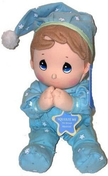 precious moments doll prayer