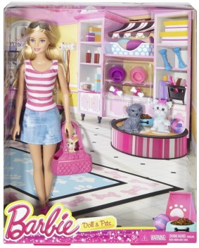 Barbie DOLL \u0026 PETS - DJR56 - DOLL 