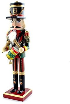 wooden toy soldier ornament