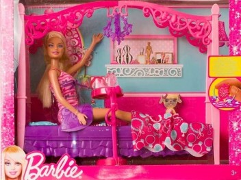 barbie glam bedroom