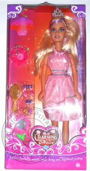 beautiful charming princess barbie doll