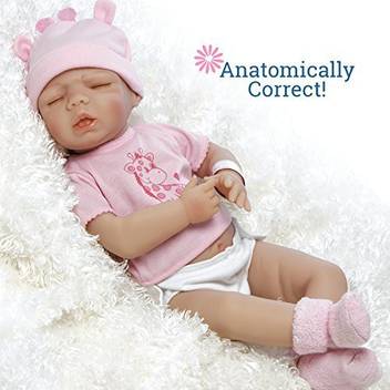 Paradise Galleries Galleries Anatomically Correct Full Vinyl Realistic Newborn Baby Doll Tiny Twin Girl 18 5 Inches Galleries Anatomically Correct Full Vinyl Realistic Newborn Baby Doll Tiny Twin Girl 18 5