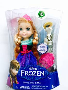 Disney Frozen Young Anna Olaf Doll Set Young Anna Olaf Doll
