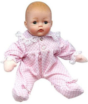 madame alexander pink check huggums