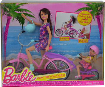 barbie sisters bike for two