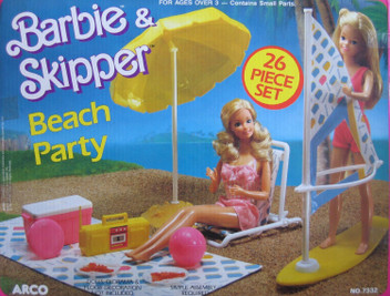 barbie beach playset
