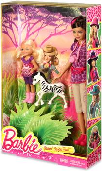 Barbie Sisters Safari Fun Skipper And Chelsea Doll 2 Pack Sisters Safari Fun Skipper And Chelsea Doll 2 Pack Buy Barbie Toys In India Shop For Barbie Products