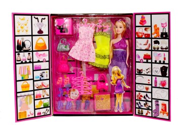 a barbie set