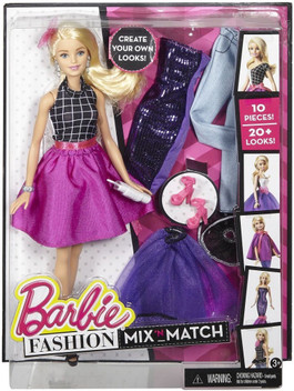 barbie mix and match