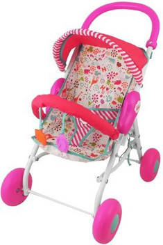 fisher price stroller and doll