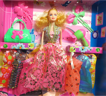 barbie electronic fashion set