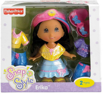 fisher price snap n style dolls