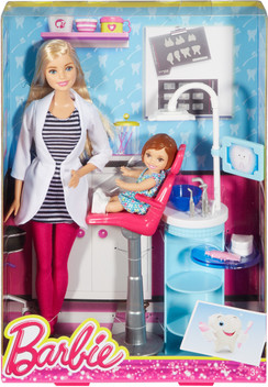 barbie dentist set