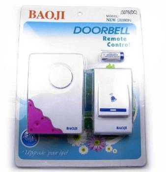 Baoji Remote Control Cordless Calling Bell Wireless Door Chime Price In India Buy Baoji Remote Control Cordless Calling Bell Wireless Door Chime Online At Flipkart Com