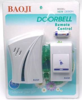 Baoji Remote Control Doorbell Wireless Door Chime Price In India Buy Baoji Remote Control Doorbell Wireless Door Chime Online At Flipkart Com