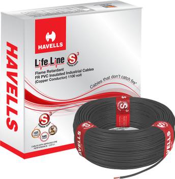 Havells Pvc Fr Pvc 4 Sq Mm Black 90 M Wire Price In India Buy Havells Pvc Fr Pvc 4 Sq Mm Black 90 M Wire Online At Flipkart Com