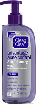 Clean Clear Advantage Acne Control 3 In 1 Foaming Face Wash Price In India Buy Clean Clear Advantage Acne Control 3 In 1 Foaming Face Wash Online In India Reviews Ratings Features
