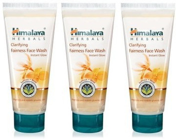 himalaya clarifying fairness face wash