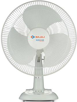 Bajaj Rushair 400 Mm High Speed 400 Mm 3 Blade Table Fan Price In