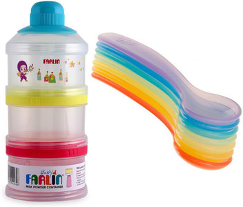 farlin feeding bottle with spoon