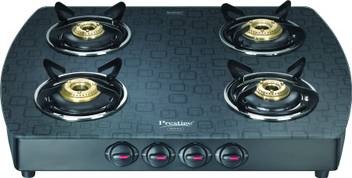 Prestige Schot Glass Stove Glass Aluminium Manual Gas Stove Price